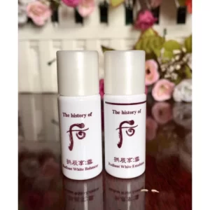 Sample Nước cân bằng ( nước hoa hồng ) dưỡng trắng da The History of Whoo Gongjinhyang Seol Radiant White Balancer (30 lọ x 5ml = 150ml )