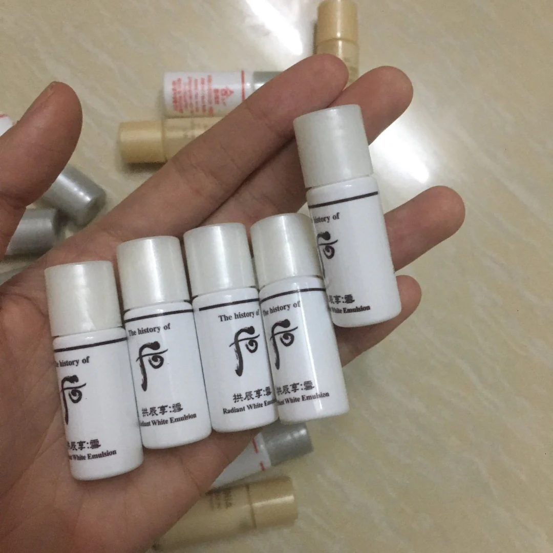 Sample Sữa dưỡng trắng da mờ thâm sạm The History of Whoo Gongjinhyang Seol Radiant White Elmusion (30 lọ x 5ml =150ml )