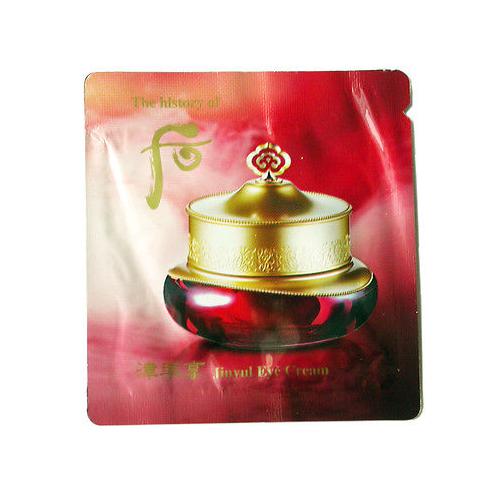 Sample kem dưỡng mắt Whoo đỏ giúp săn chắc giãm nhăn giãm chảy xệ cải thiện bọng ắt Whoo Jinyul Eye Cream.(120 gói x 1ml = 120 ml)