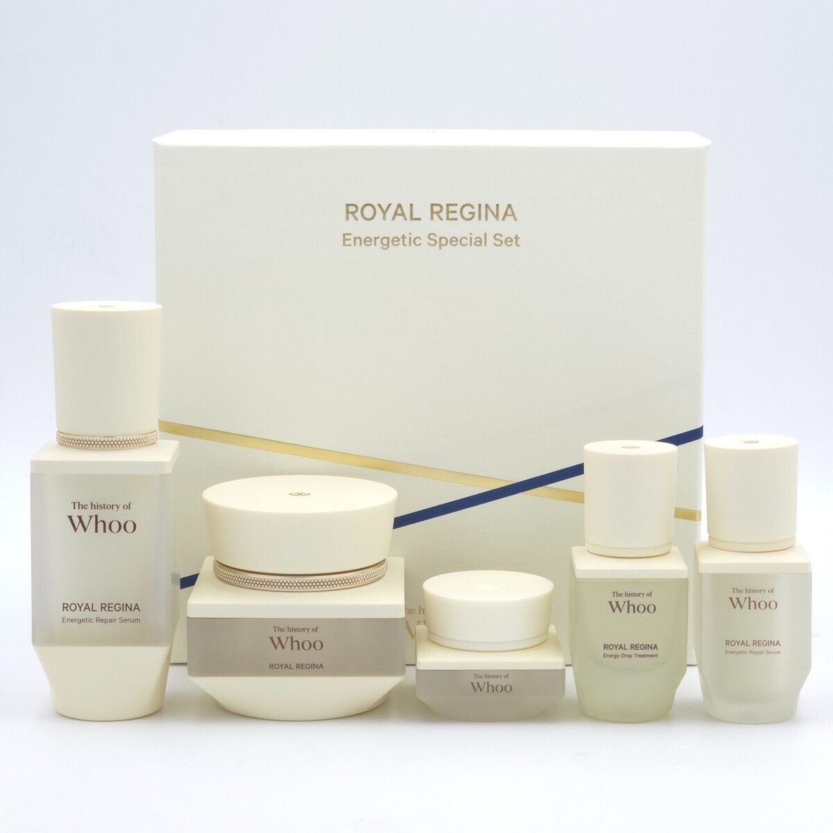 Bộ Kem Dưỡng và Tinh Chất Chống Lão Hóa Sớm Whoo Royal Regina 2PCS Set