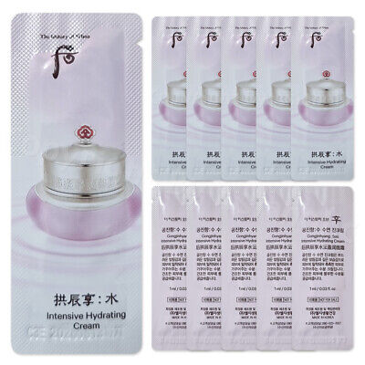 Sample Kem dưỡng trắng da Whoo GJH Seol Radiant White Moisture Cream (120 gói x 1 ml = 120 ml)