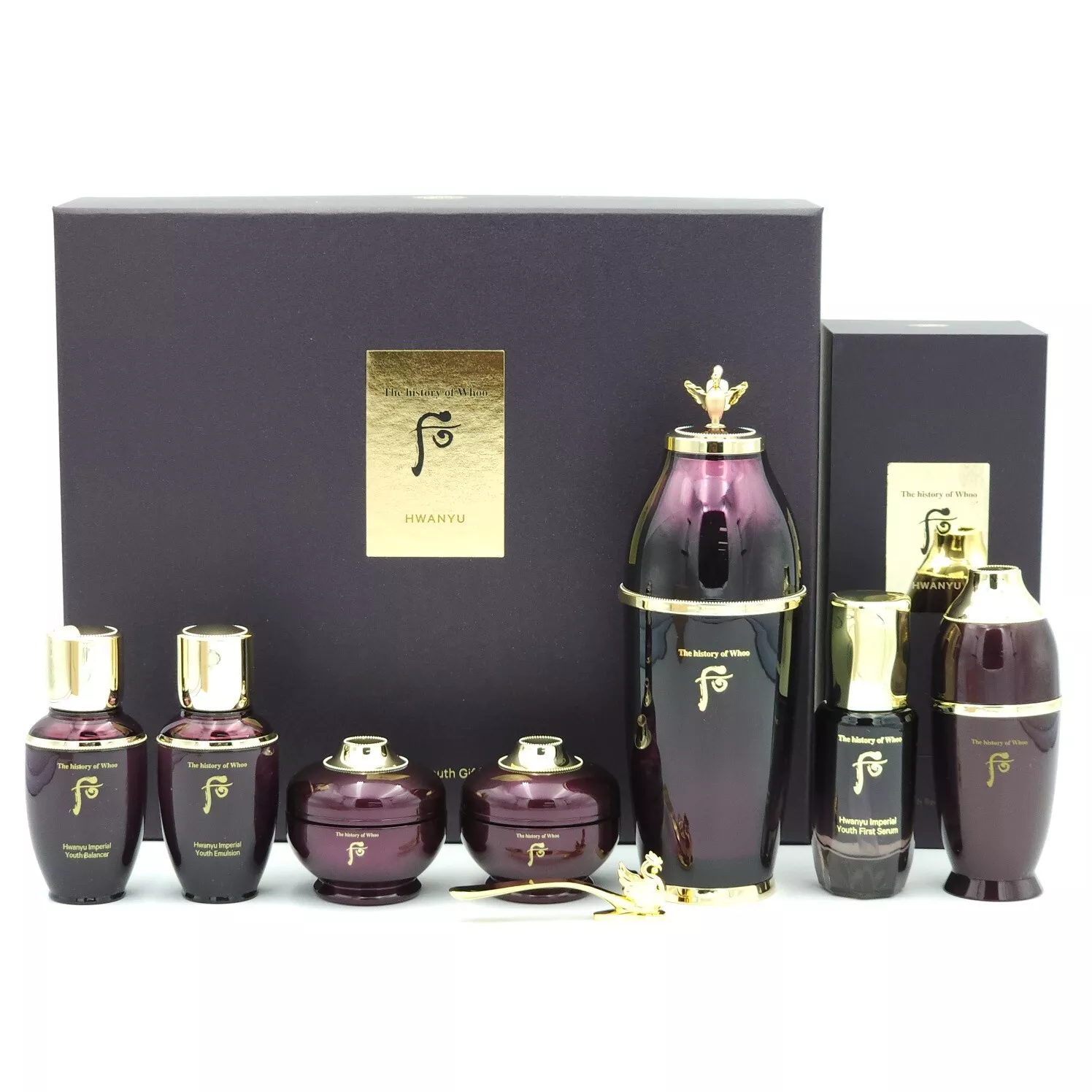The History of Whoo Hwanyu Imperial Youth Recovery Serum Special Set 8 Items