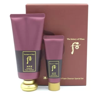 The history of Whoo Jinyulhyang Essential Foam Cleanser Special Set K-Beauty