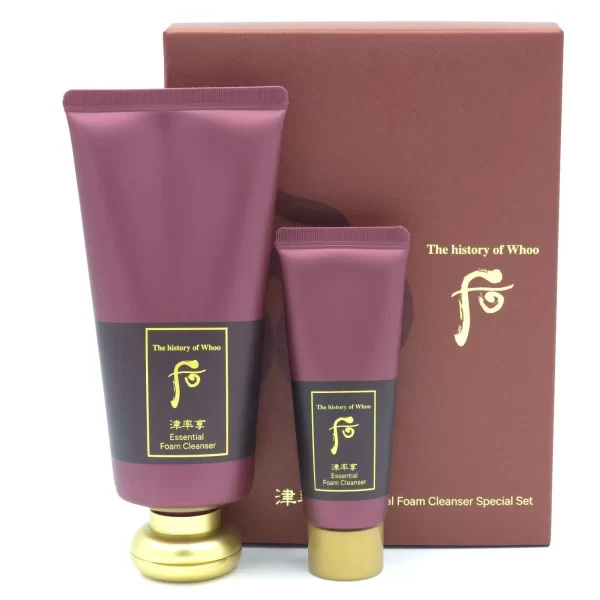 The history of Whoo Jinyulhyang Essential Foam Cleanser Special Set K-Beauty